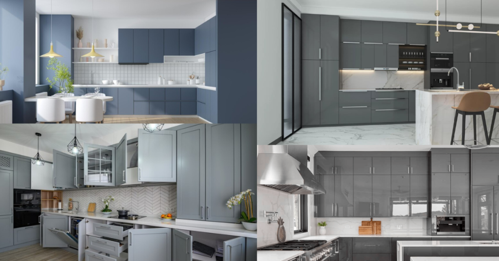 Gray Kitchen Cabinets