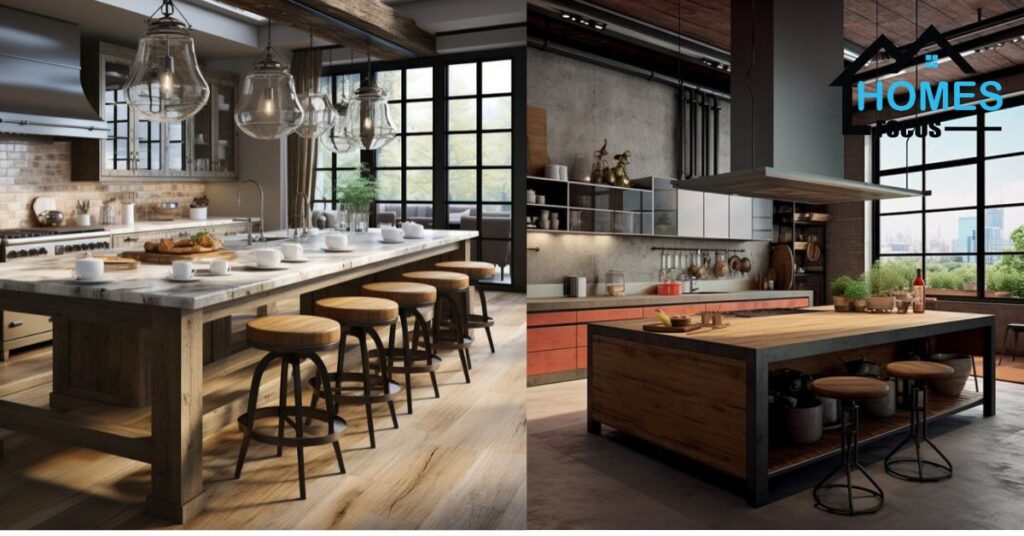 Kitchen Islands with Stools